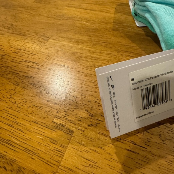 Nike Everyday Plus 2 Pair Ankle Socks Green Lime DH6304 906 Small New With Tags - Picture 5 of 5